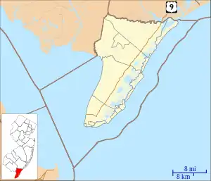 Palermo AFS is located in Cape May County, New Jersey