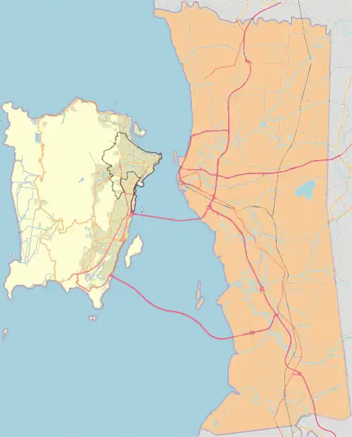 Nibbinda Forest Monastery is located in Central George Town, Penang