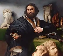Lorenzo Lotto, Portrait of Andrea Odoni, 1527