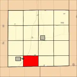 Location in Decatur County