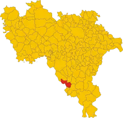 Godiasco Salice Terme within the Province of Pavia