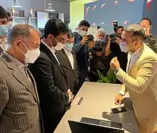 Meeting between Mohammad-Javad Azari Jahromi and Ebrahim Shafiei