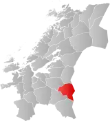 Tydal within Trøndelag