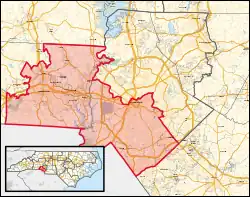 District boundaries from 2023 to 2025