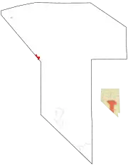 Tonopah, Nevada, is located in the Tonopah Basin near the Esmeralda County border.