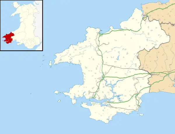Brithdir Mawr is located in Pembrokeshire