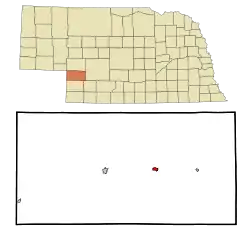 Location of Madrid, Nebraska