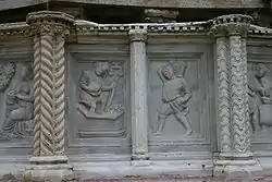 The crushing of grapes in September