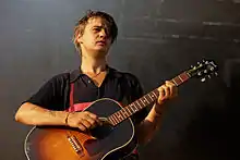 Doherty performing in 2012