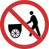 No entry for pushcarts