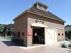 The Forest Burgess Carriage House, was built in 1881.