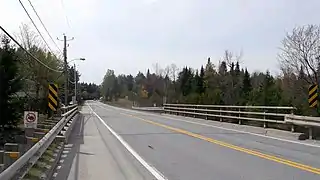 Bridge of Route 222 in Saint-Denis-de-Brompton