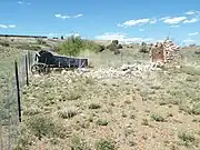 Ruins of the  1890 Massicks Stage Stop and Post Office