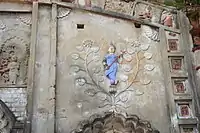 Decorations in Radha Govinda temple