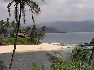 Image 3A typical beach on the island of São Tomé