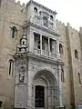 The classical side portal of the Old Cathedral of Coimbra, by João de Ruão