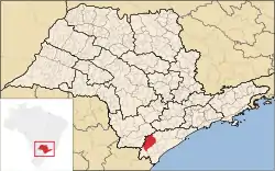 Location in São Paulo state