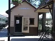 Walter "Gabe" Brooks Machine Shop built in 1930. The shop, which was Scottsdale first machine shop, was moved to the McCormick-Stillman Railroad Park in Scottsdale, Arizona and is now the "Gabe Brooks Museum".