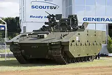 Scout SV, British Army,ARES, an APC