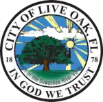 Official seal of City of Live Oak