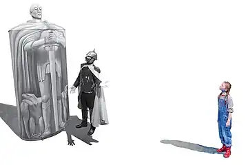 Emperor Willy the Second, Otto von Bismarck, Lily