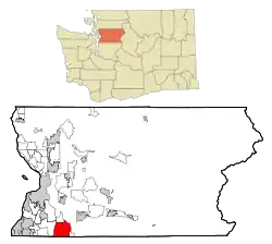 Location of Maltby, Washington