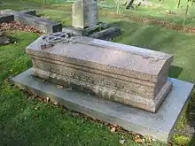Grave of the 7th Duke (d. 1891)