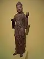 Standing Bodhisattva, China, Song dynasty, 12th century, painted wood