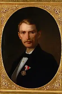 Portrait of Milan Đ. Milićević, National Museum of Serbia, 1866
