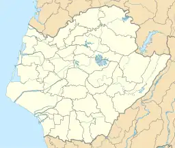 Guanziling Hot Spring is located in Tainan