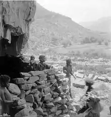 The caves of Al-Akhdam in Sanaa in 1942
