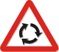 Roundabout ahead