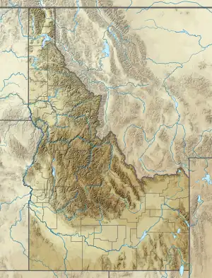 Nez Perce Pass is located in Idaho