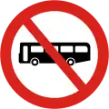 No buses