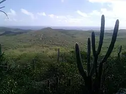 View of Bandabou from Christoffelberg
