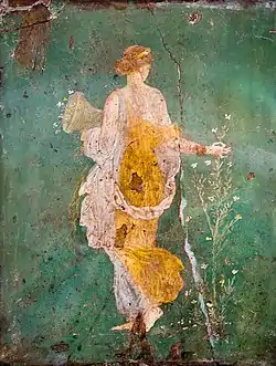 Image 69The so-called Primavera of Stabiae, perhaps the goddess Flora (from Culture of ancient Rome)