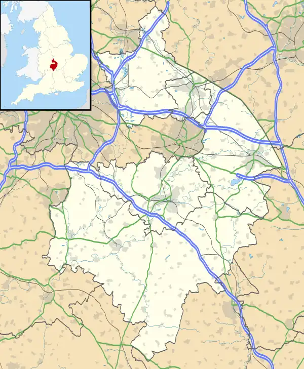 Royal Leamington Spa is located in Warwickshire