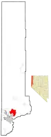 Location of Spanish Springs, Nevada