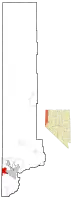 Location of Mogul, Nevada