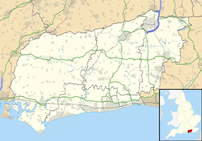 Tilgate is located in West Sussex
