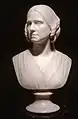 Bust by Rinehart of Walters' wife Ellen (Harper) Walters