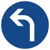 Turn left ahead