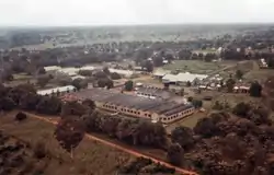 The cotton factory in Nzara, suspected to be the source of the 1976 Ebola outbreak.