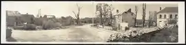 The destroyed town in 1918